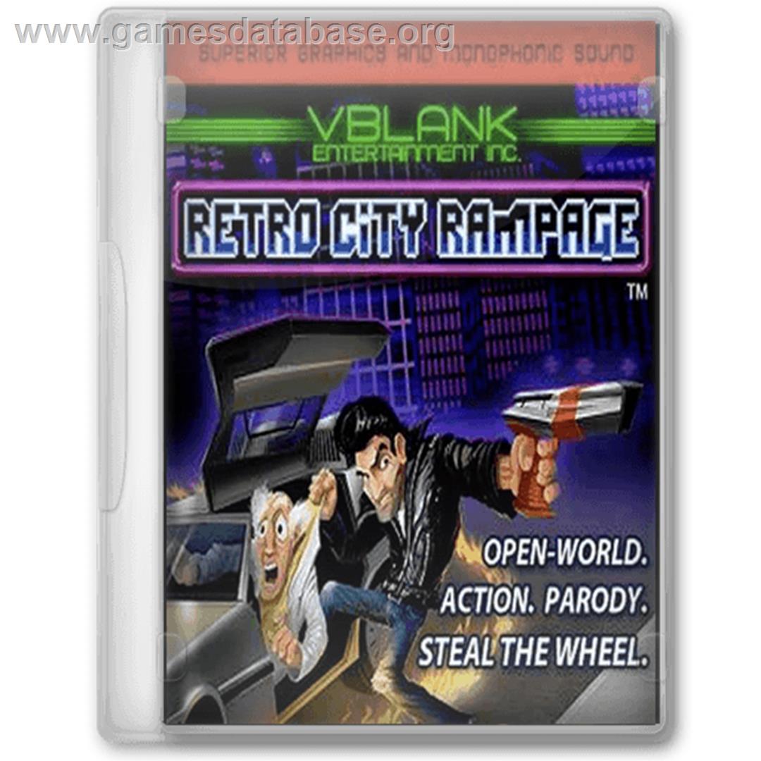 Retro City Rampage - Microsoft Windows - Artwork - Box