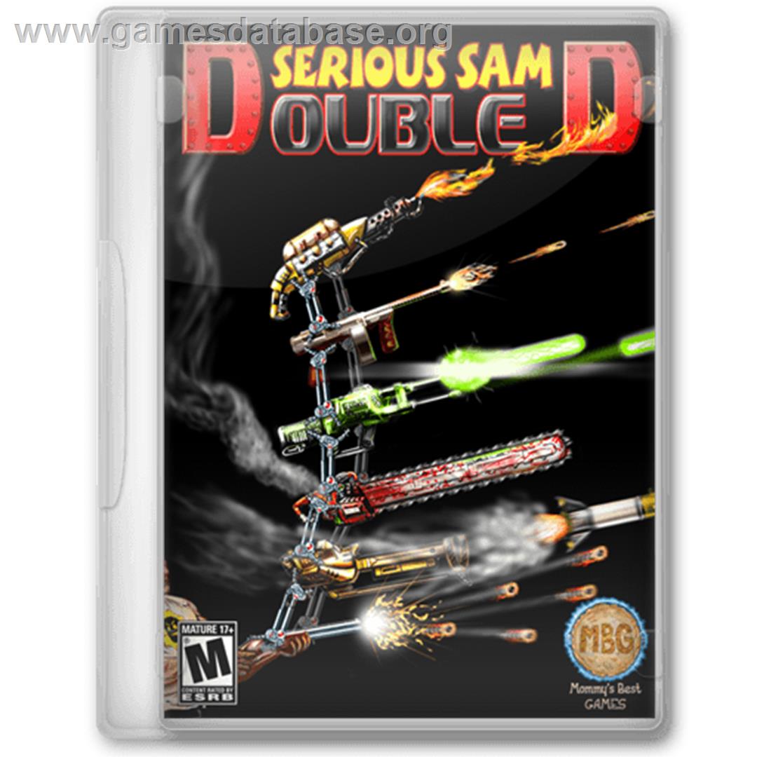 Serious Sam Double D - Microsoft Windows - Artwork - Box