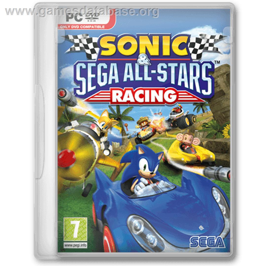 Sonic & SEGA All-Stars Racing - Microsoft Windows - Artwork - Box
