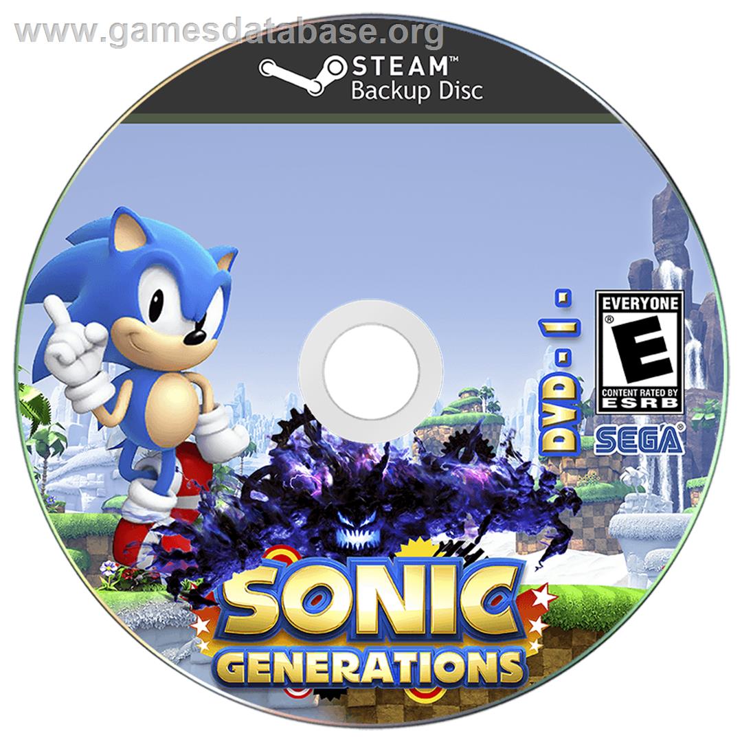 Sonic Generations - Microsoft Windows - Artwork - Box