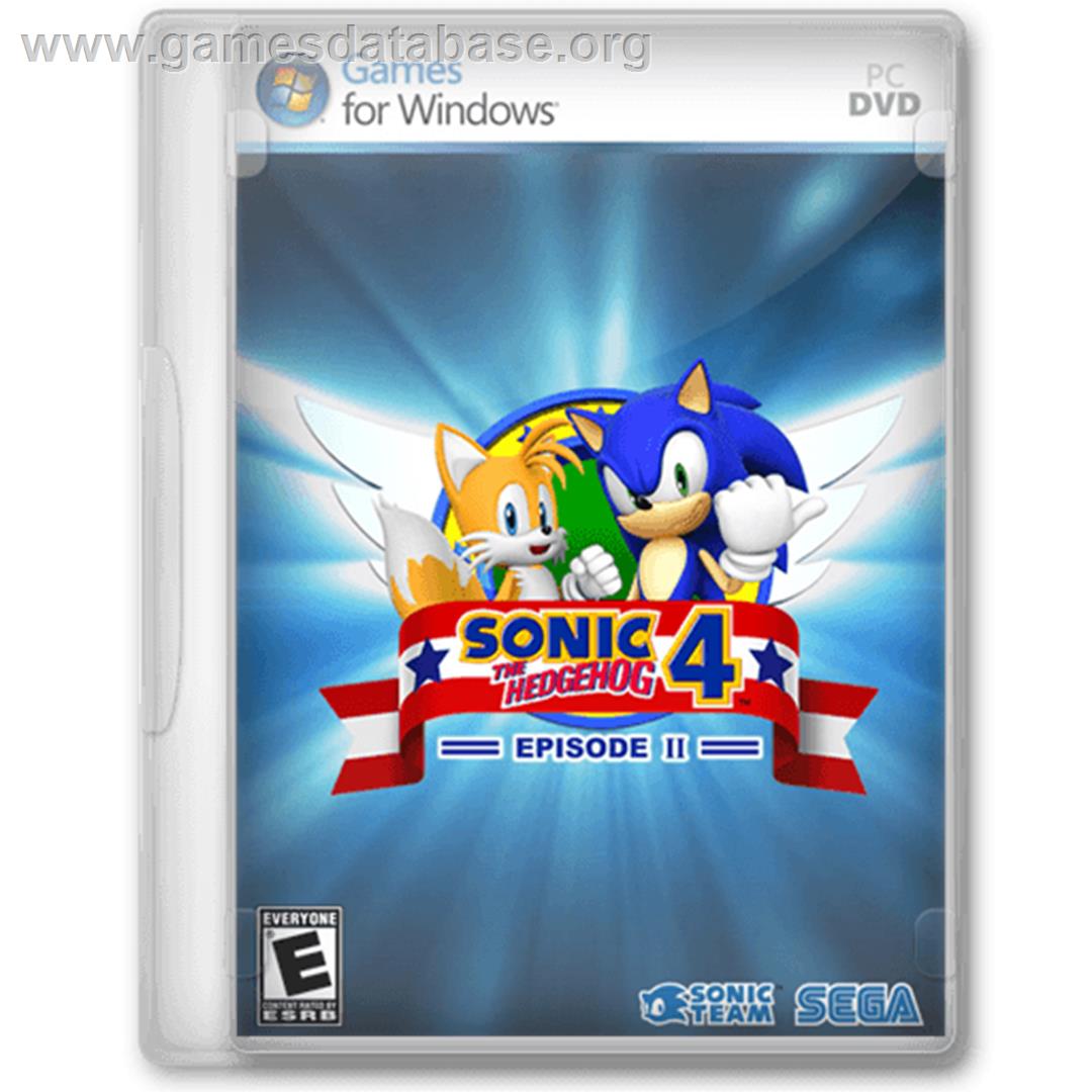 Sonic the Hedgehog 4 - Episode II - Microsoft Windows - Artwork - Box