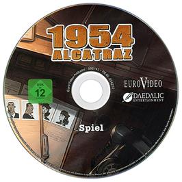 Artwork on the Disc for 1954 Alcatraz on the Microsoft Windows.
