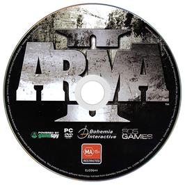 Artwork on the Disc for ARMA II on the Microsoft Windows.