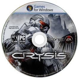 Artwork on the Disc for Crysis on the Microsoft Windows.