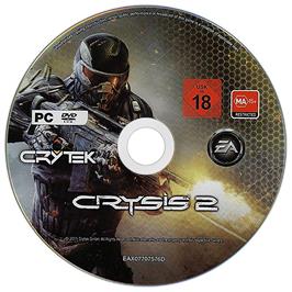 Artwork on the Disc for Crysis 2 on the Microsoft Windows.