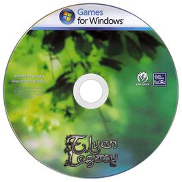 Artwork on the Disc for Elven Legacy on the Microsoft Windows.