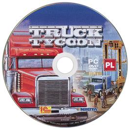Artwork on the Disc for Freight Tycoon Inc. on the Microsoft Windows.