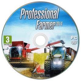 Artwork on the Disc for Professional Farmer 2014 on the Microsoft Windows.