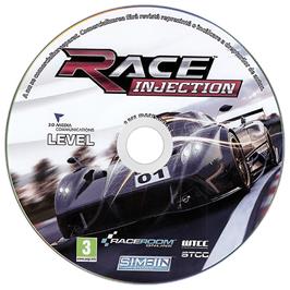Artwork on the Disc for RACE Injection on the Microsoft Windows.
