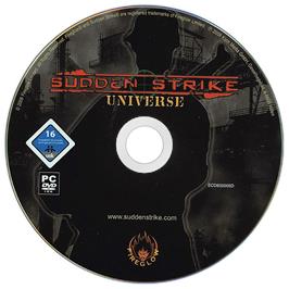 Artwork on the Disc for Sudeki on the Microsoft Windows.