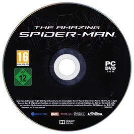 Artwork on the Disc for The Amazing Spider-Man on the Microsoft Windows.