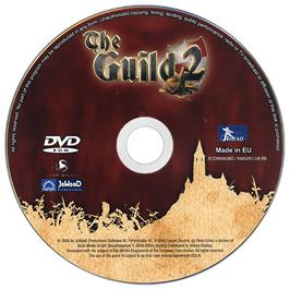 Artwork on the Disc for The Guild II on the Microsoft Windows.