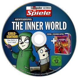 Artwork on the Disc for The Inner World on the Microsoft Windows.