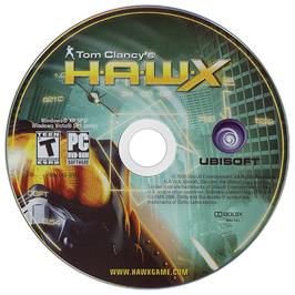 Artwork on the Disc for Tom Clancy's H.A.W.X on the Microsoft Windows.
