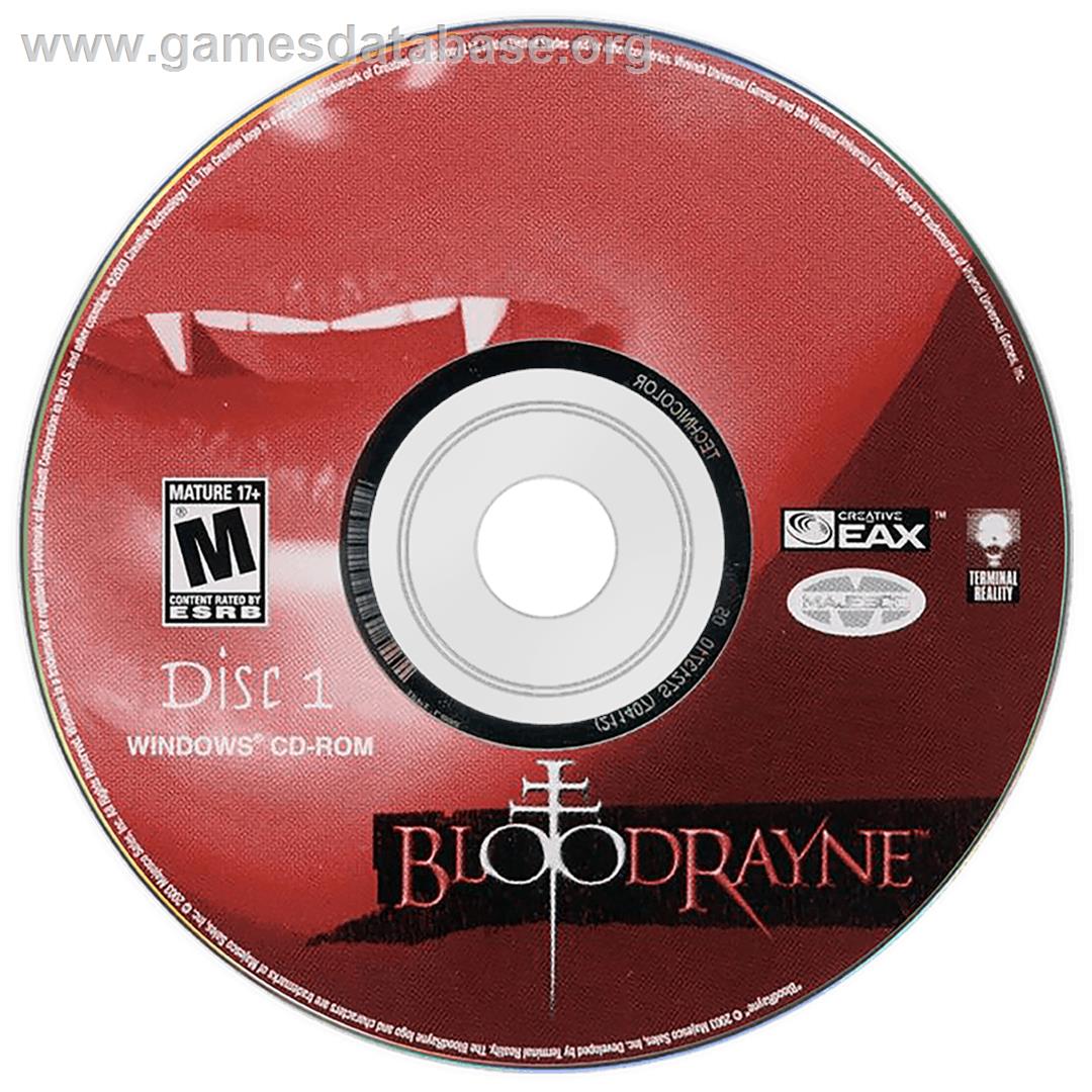 Bloodrayne - Microsoft Windows - Artwork - Disc