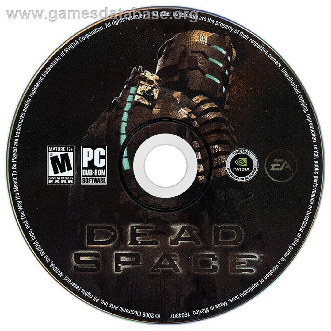 Dead Space - Microsoft Windows - Artwork - Disc
