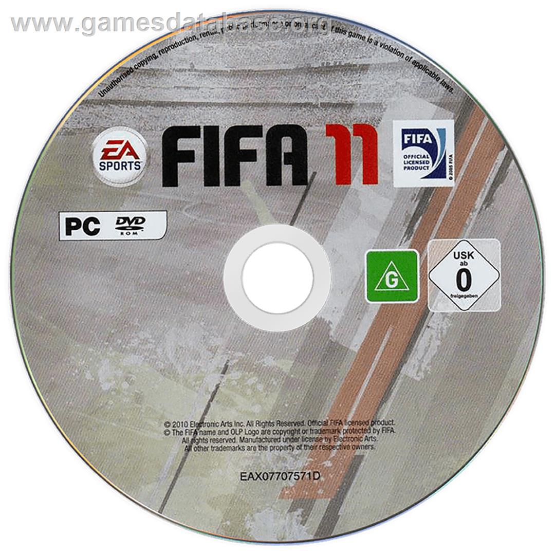 FIFA Soccer 11 - Microsoft Windows - Artwork - Disc