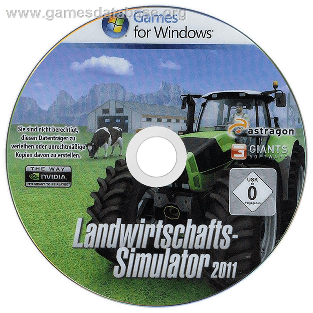 Farming Simulator 2011 - Microsoft Windows - Artwork - Disc