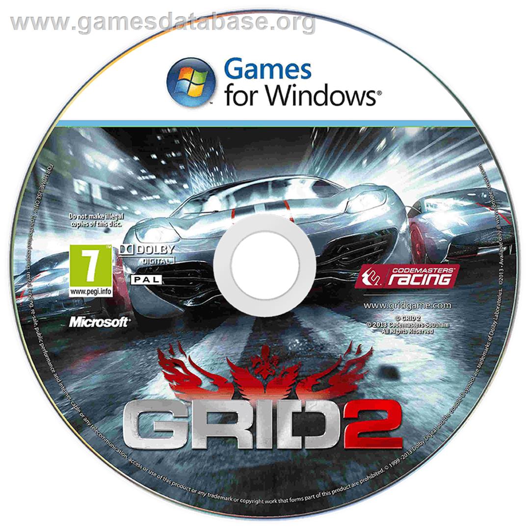 Grid 2 - Microsoft Windows - Artwork - Disc