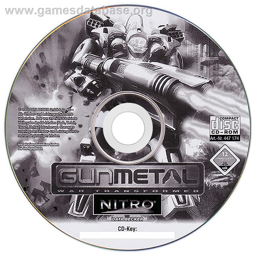 Gun Metal - Microsoft Windows - Artwork - Disc