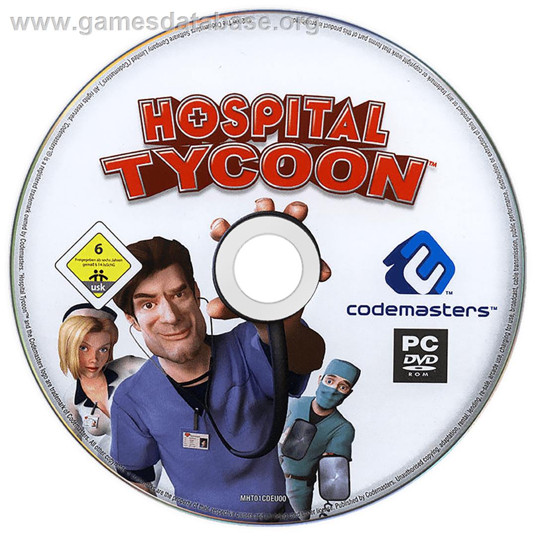 Hospital Tycoon - Microsoft Windows - Artwork - Disc