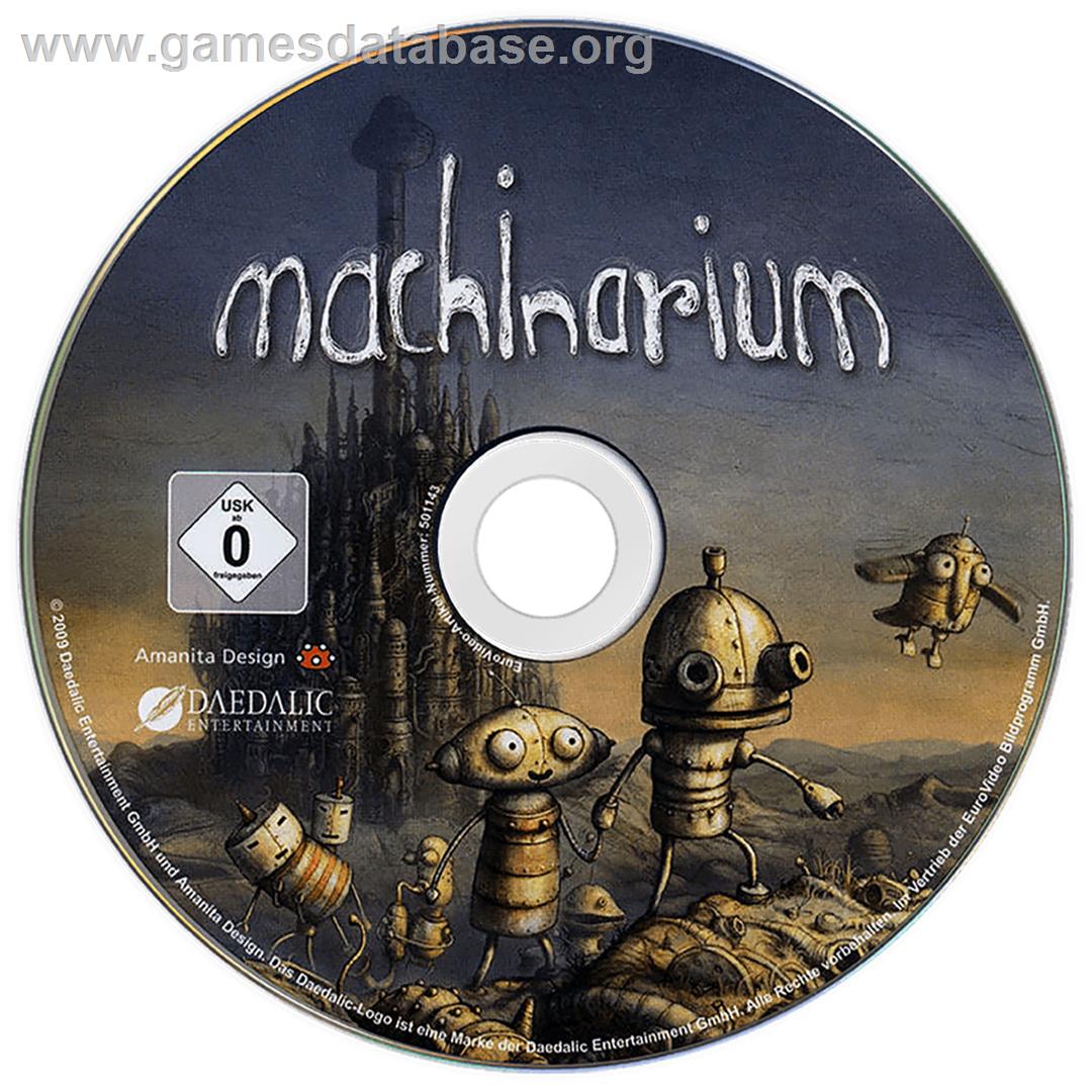 Machinarium - Microsoft Windows - Artwork - Disc