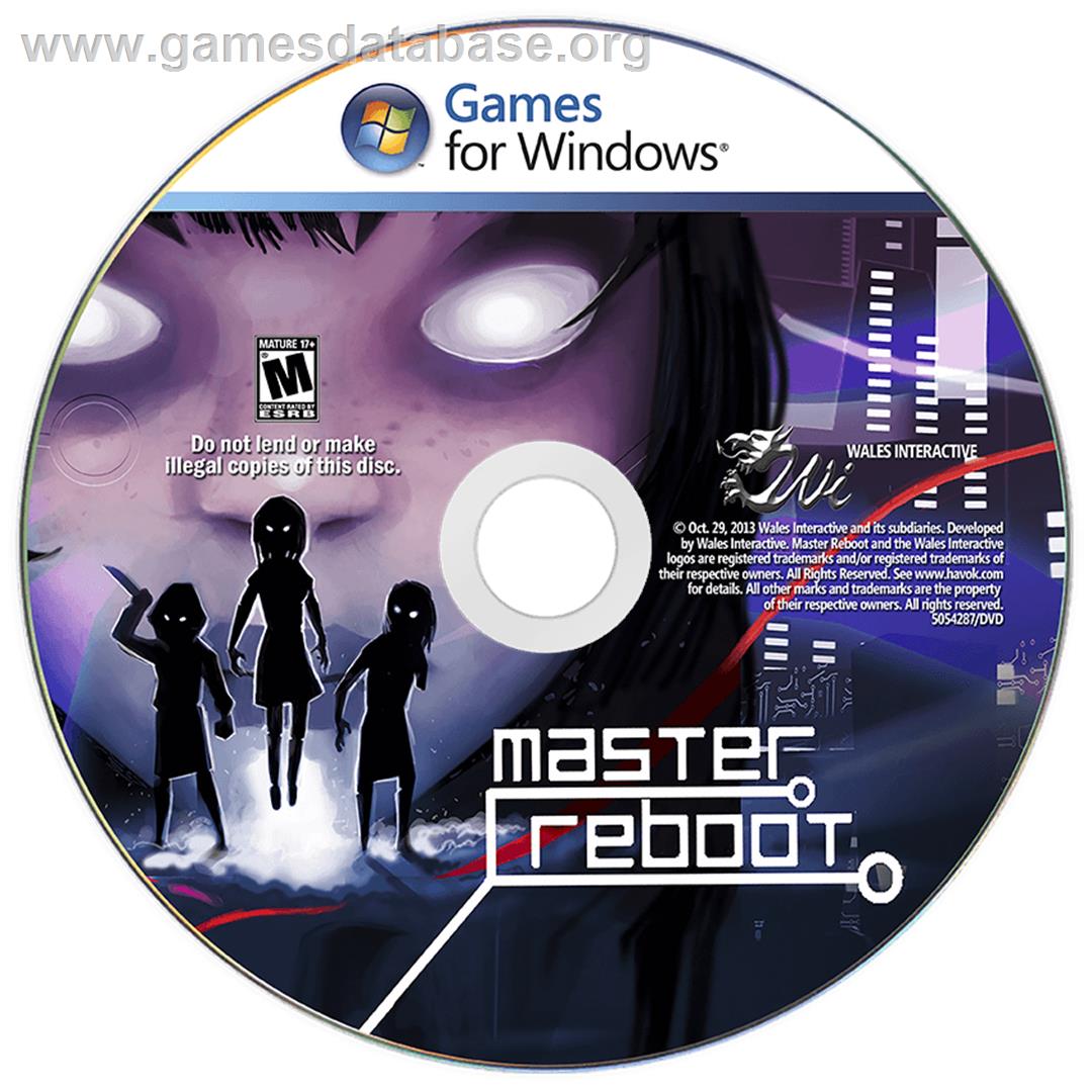 Master Reboot - Microsoft Windows - Artwork - Disc