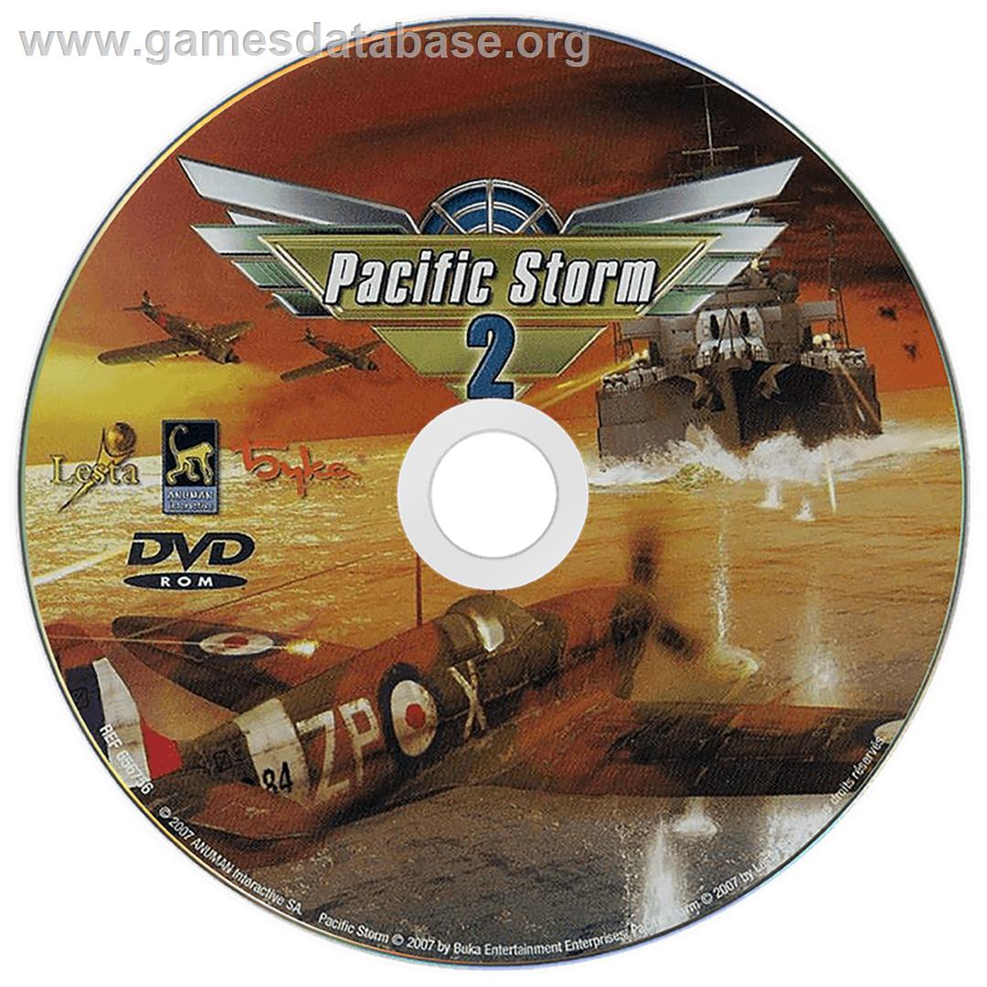 Pacific Storm Allies - Microsoft Windows - Artwork - Disc