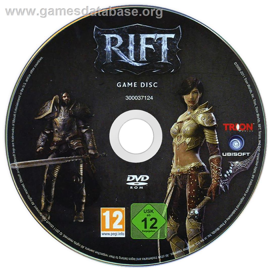 Rift - Microsoft Windows - Artwork - Disc