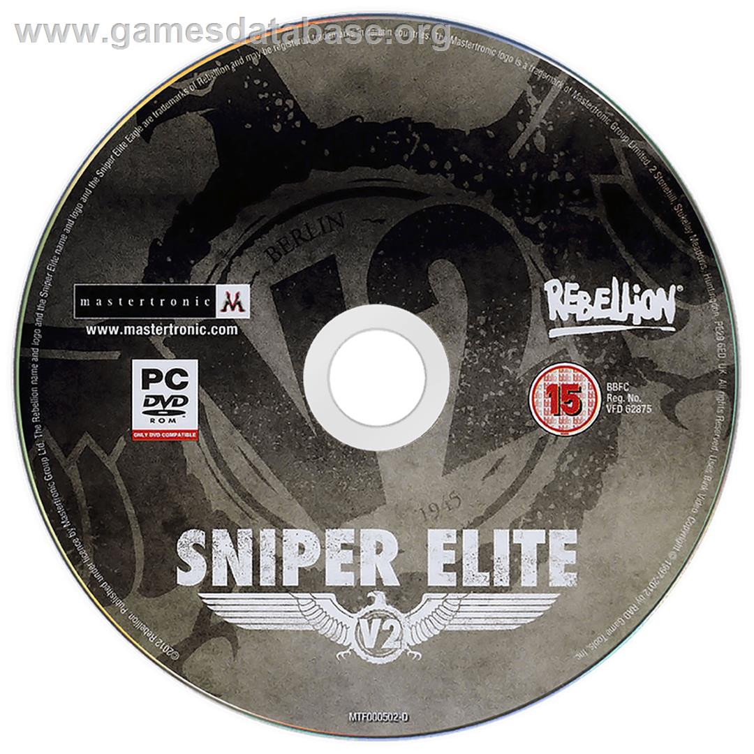Sniper Elite - Microsoft Windows - Artwork - Disc