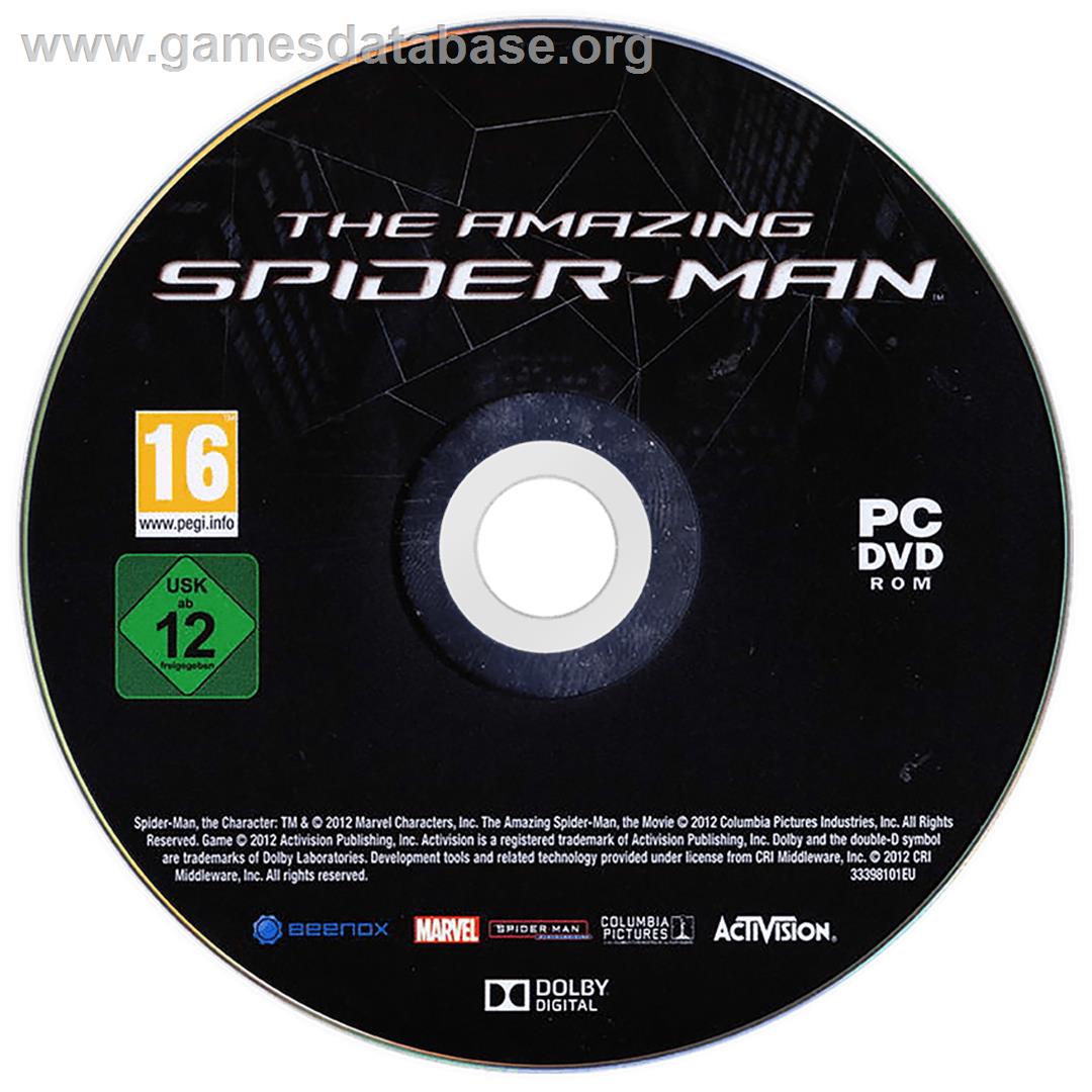 The Amazing Spider-Man - Microsoft Windows - Artwork - Disc