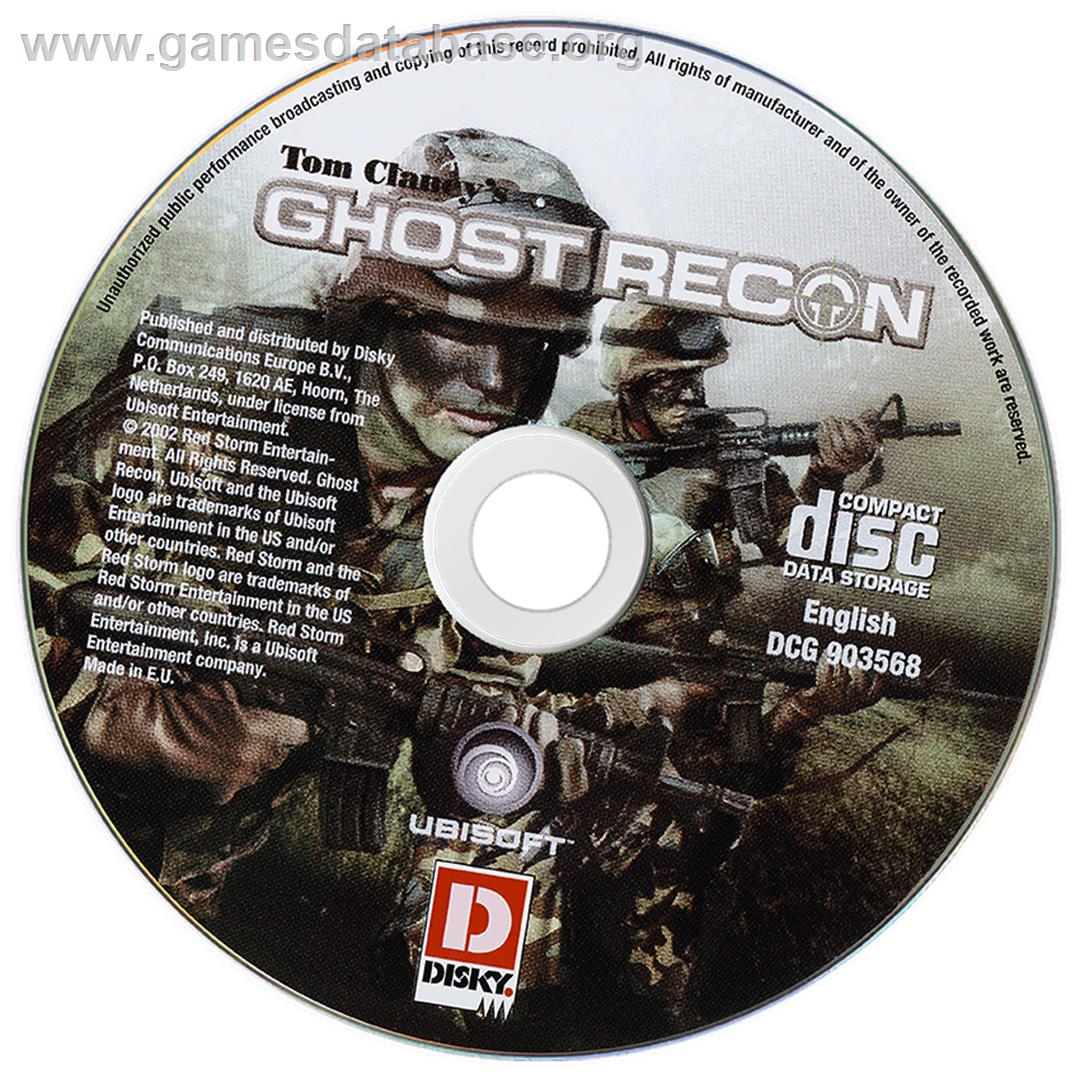 Tom Clancy's Ghost Recon - Microsoft Windows - Artwork - Disc