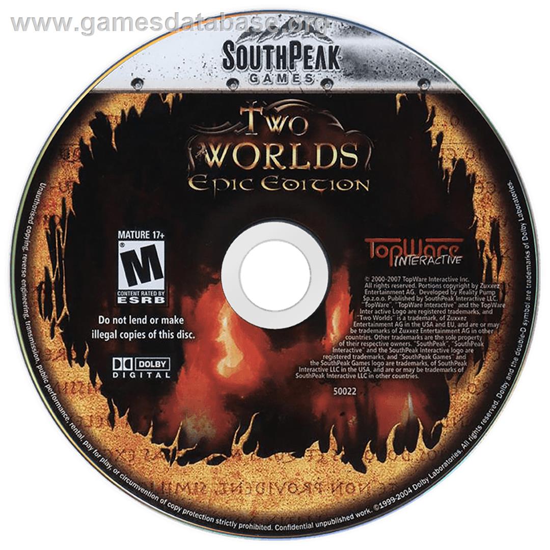 Two Worlds Epic Edition - Microsoft Windows - Artwork - Disc