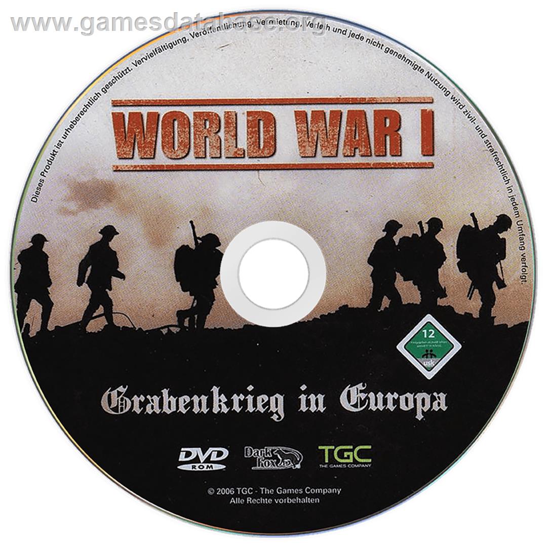 World War I - Microsoft Windows - Artwork - Disc