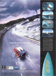 Advert for TransWorld SURF on the Microsoft Xbox.