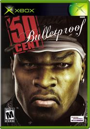 Box cover for 50 Cent: Bulletproof on the Microsoft Xbox.