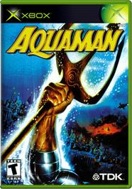 Box cover for Aquaman: Battle for Atlantis on the Microsoft Xbox.