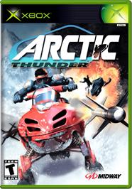 Box cover for Arctic Thunder on the Microsoft Xbox.