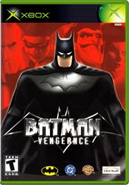 Box cover for Batman: Vengeance on the Microsoft Xbox.