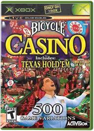 Box cover for Bicycle Casino on the Microsoft Xbox.
