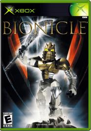 Box cover for Bionicle on the Microsoft Xbox.