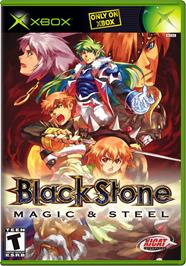 Box cover for Black Stone: Magic & Steel on the Microsoft Xbox.