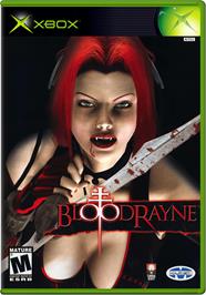 Box cover for BloodRayne on the Microsoft Xbox.