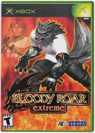 Box cover for Bloody Roar Extreme on the Microsoft Xbox.