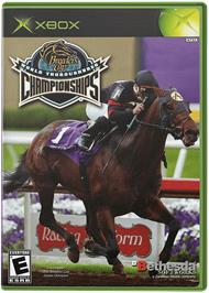 Box cover for Breeders' Cup World Thoroughbred Championships on the Microsoft Xbox.