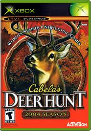Box cover for Cabela's Deer Hunt: 2004 Season on the Microsoft Xbox.