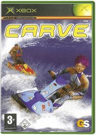 Box cover for Carve on the Microsoft Xbox.