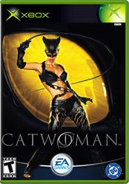 Box cover for Catwoman on the Microsoft Xbox.