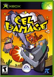 Box cover for Cel Damage on the Microsoft Xbox.
