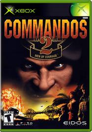 Box cover for Commandos 2: Men of Courage on the Microsoft Xbox.